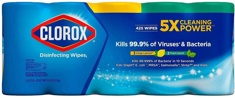 Clorox Disinfecting Wipes Variety Pack 85 Count 5 Pack
