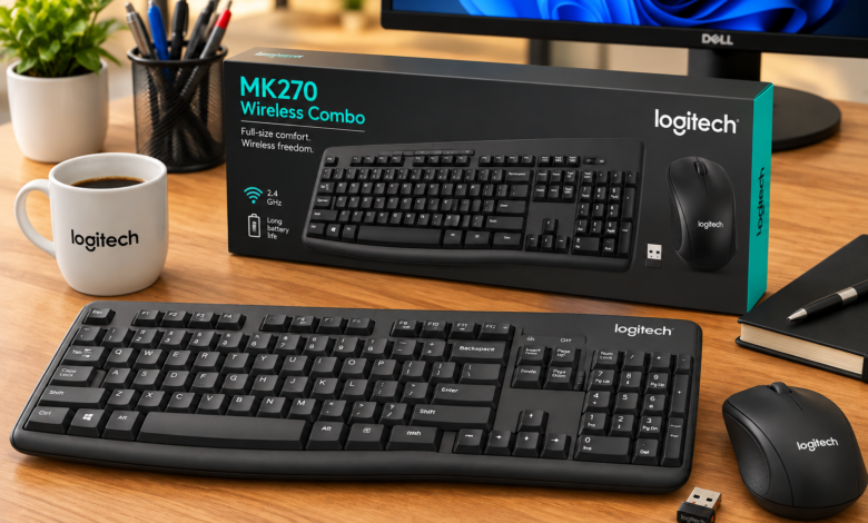Logitech Keyboard and Mouse